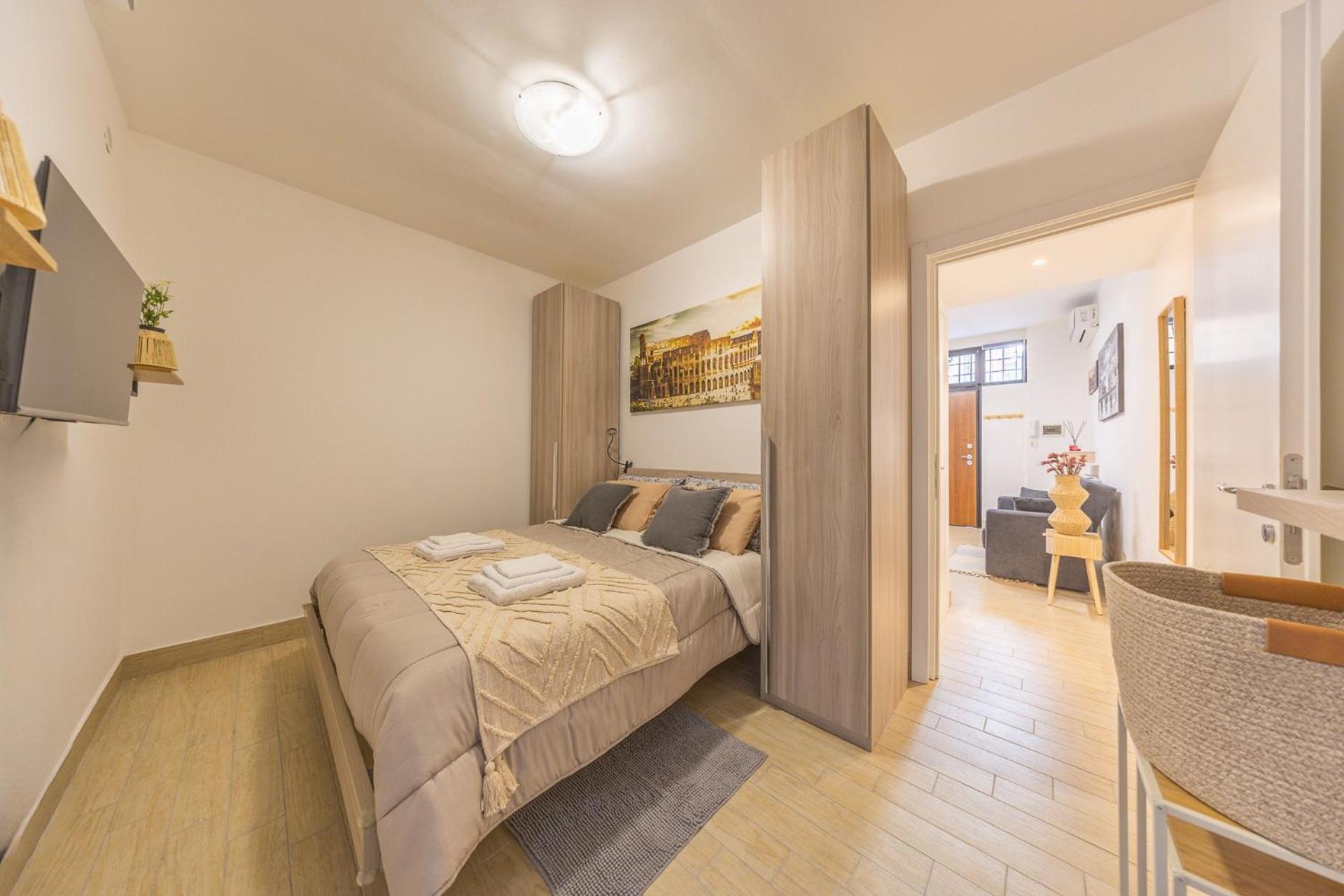 Bilocale Indipendente Con Terrazzo Esclusivo A Due Passi Dalla Metro Di Appartement *