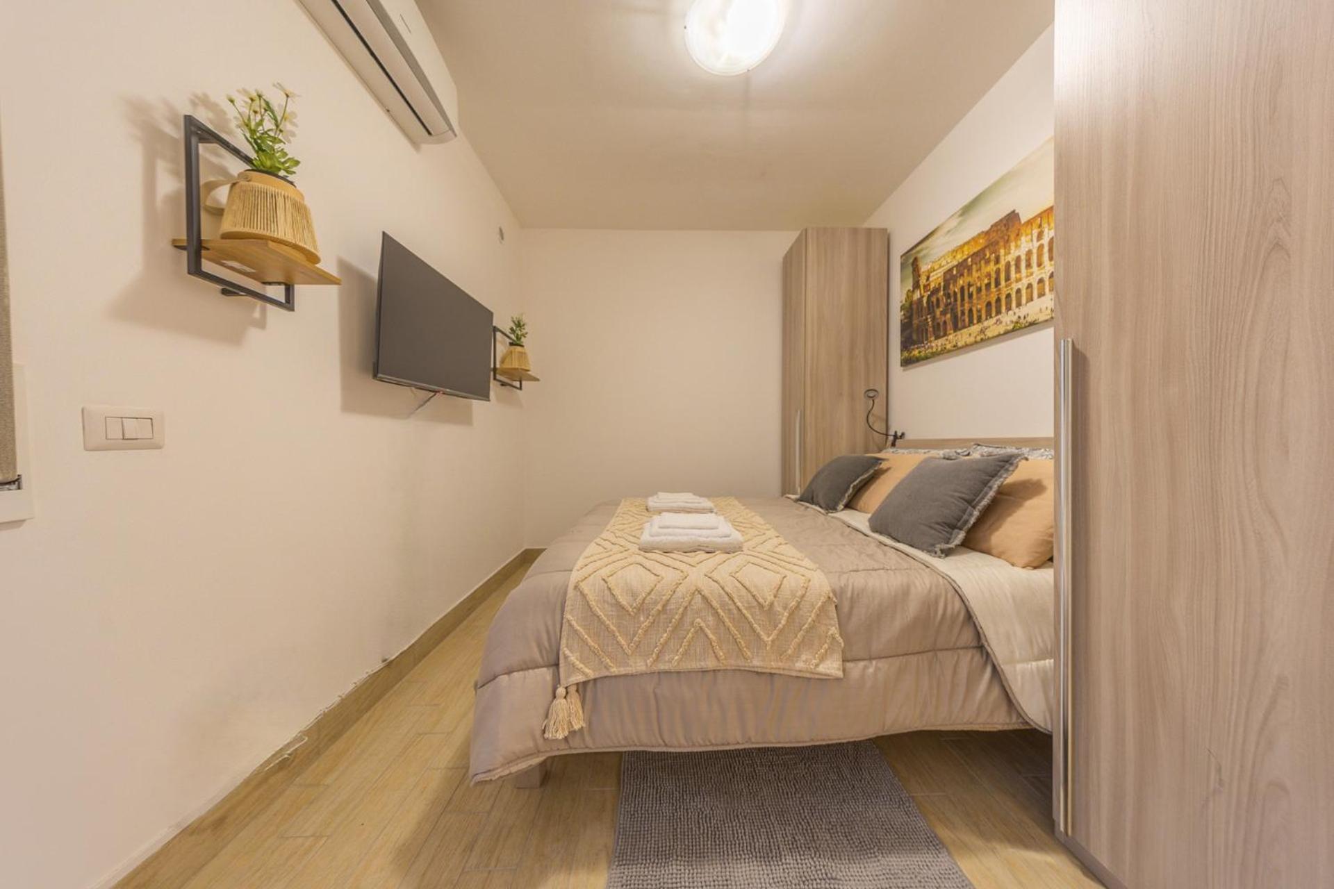 Bilocale Indipendente Con Terrazzo Esclusivo A Due Passi Dalla Metro Di Roma Appartement Rome
